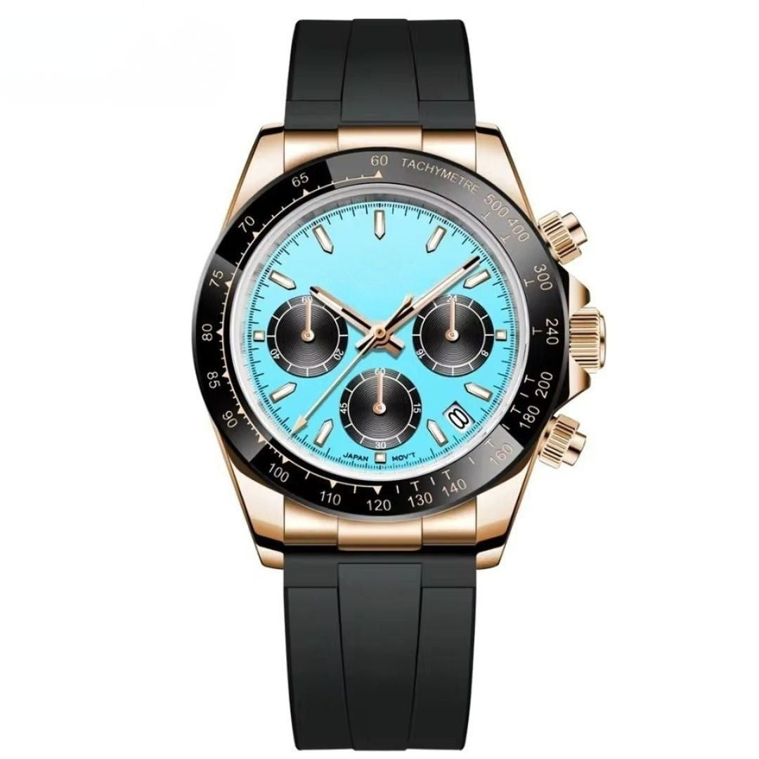 Turquoise Blue | Rubber strap