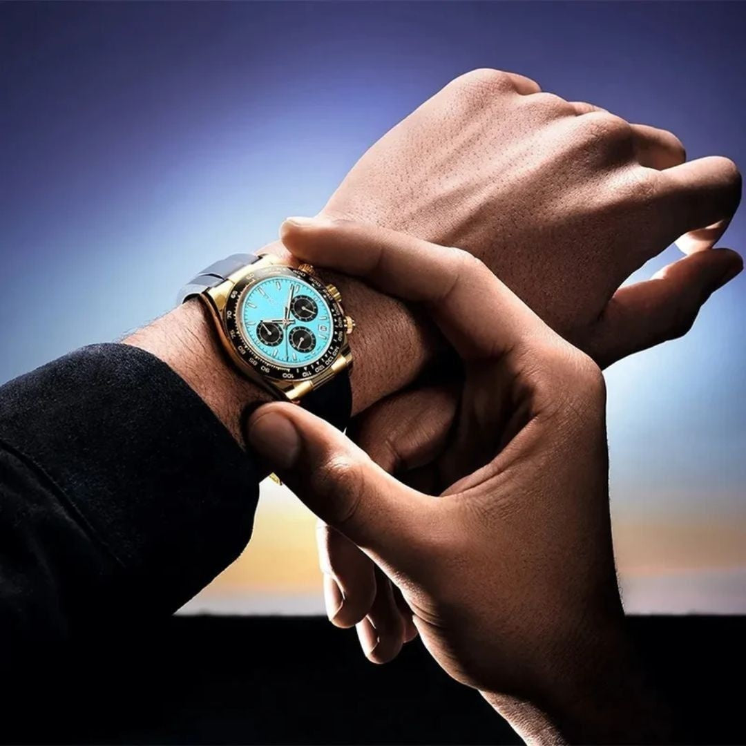 Turquoise Blue | Rubber strap
