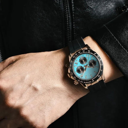 Turquoise Blue | Rubber strap
