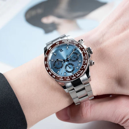 Silver Blue | Oyster Bracelet