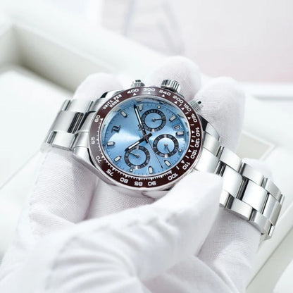 Silver Blue | Oyster Bracelet
